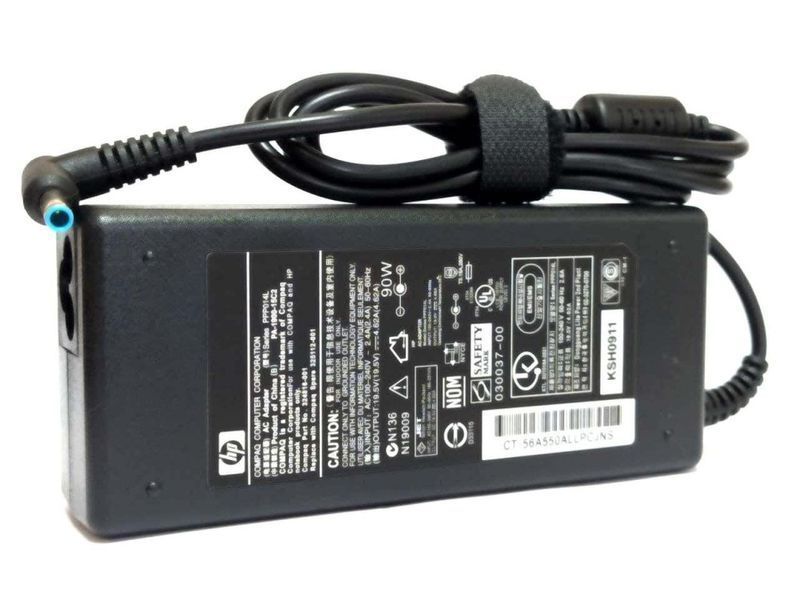 Блок живлення для ноутбука HP 90W 19.5V 4.62A 4.5x3.0mm blue type 0004 фото Блок живлення для ноутбука HP 90W 19.5V 4.62A 4.5x3.0mm blue type 0004 фото