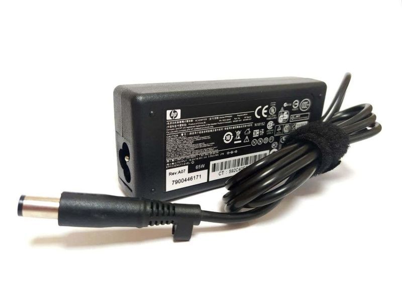 Блок живлення для ноутбука HP 65W 18.5V 3.5A 7.4x5.0mm 0002 фото Блок живлення для ноутбука HP 65W 18.5V 3.5A 7.4x5.0mm 0002 фото
