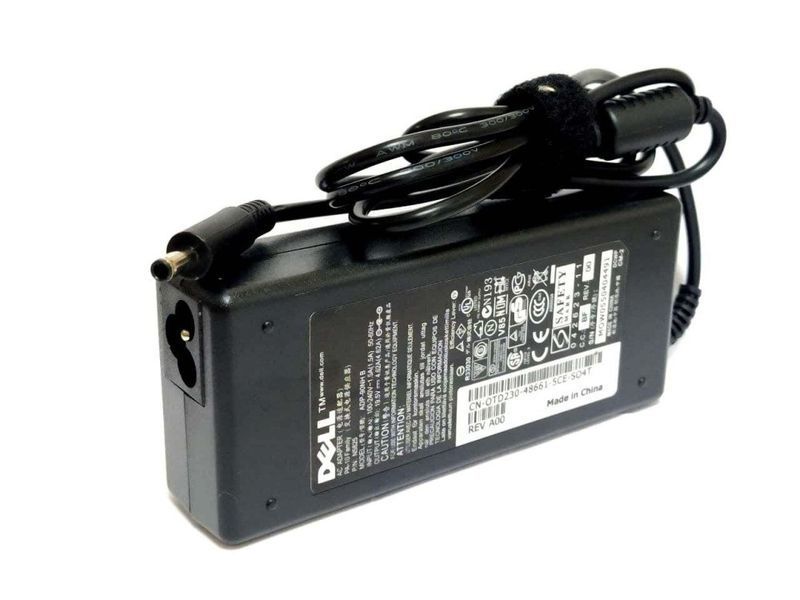 Блок живлення для ноутбука Dell 90W 19.5V 4.62A 4.5x3.0mm 07624 фото Блок живлення для ноутбука Dell 90W 19.5V 4.62A 4.5x3.0mm 07624 фото